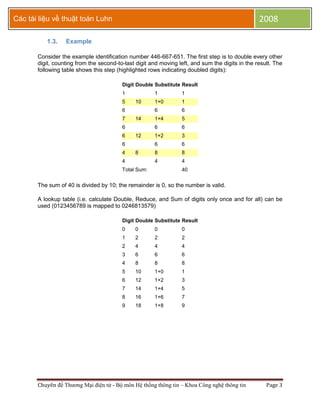 Luhn algorithm | PDF | Programming Languages | Computing