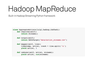 Luigi - Batch Data Processing in Python (PyData SV 2013) | PDF
