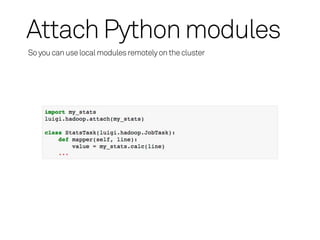 Luigi - Batch Data Processing in Python (PyData SV 2013) | PDF