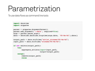 Luigi - Batch Data Processing in Python (PyData SV 2013) | PDF