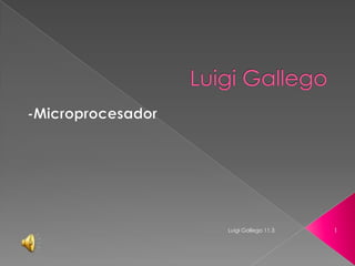 Luigi Gallego -Microprocesador Luigi Gallego 11.3 1 