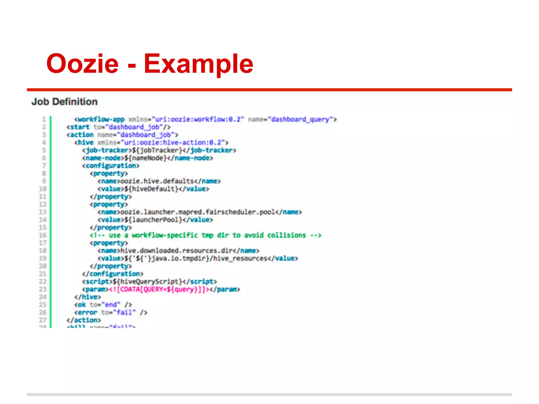 Oozie - Example
 