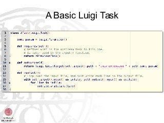 A Basic Luigi Task
 