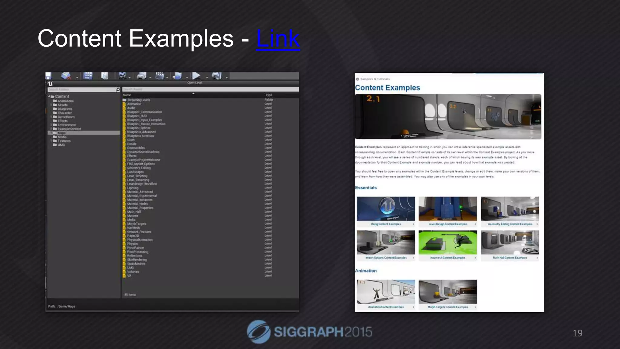 Content Examples - Link
19
 