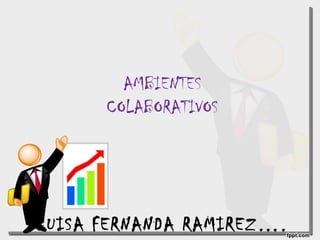 AMBIENTES
COLABORATIVOS
LUISA FERNANDA RAMIREZ….
 