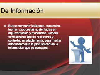 De Información