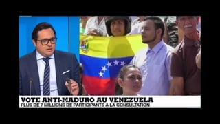 Interview France 24 'Le but du gouvernement est d'avoir un régime comme celui de Cuba, dirigé par Cuba'