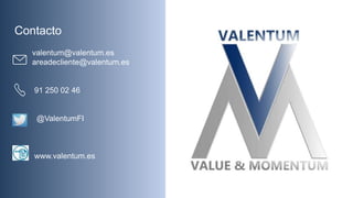 Valoración de empresas. Masterclass a cargo de Luis de Blas (Valentum)