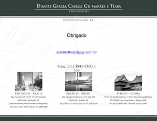 Obrigado [email_address] Fone: (11) 3841-7500 r. 272 