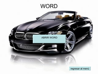 WORD ABRIR WORD regresar al menú