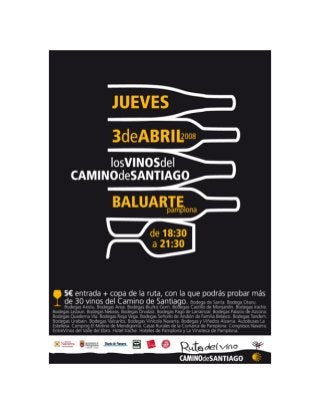Luis Fernando Heras Portillo: Poster de los vinos de Santiago