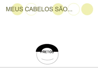 MEUS CABELOS SÃO... PRETOS