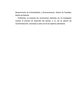 SISTEMA DE INFORMACION DE APOYO AL AREA ADMINISTRATIVA EN LA DISTRIBUIDORA EL CAUJARO