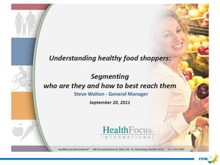 Steve Walton - General Manager
 