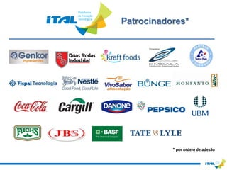 Patrocinadores*




           * por ordem de adesão
 