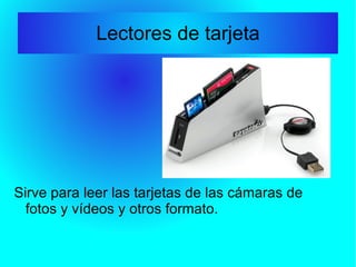 clemas. Son el medio físico que se encarga de trasladar la energía eléctrica de un elemento a otro. Son las VENTANAS del PC. 