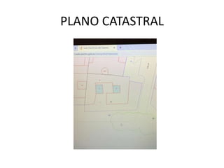 PLANO CATASTRAL