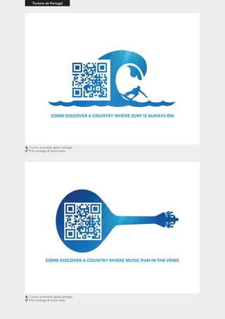 Turismo de Portugal
Country promotion global campaign
Print campaign & Social media
Country promotion global campaign
Print campaign & Social media
 