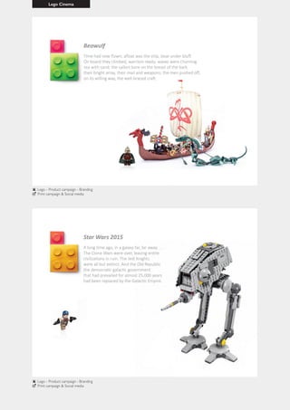 Lego Cinema
Lego - Product campaign - Branding
Print campaign & Social media
Lego - Product campaign - Branding
Print campaign & Social media
 