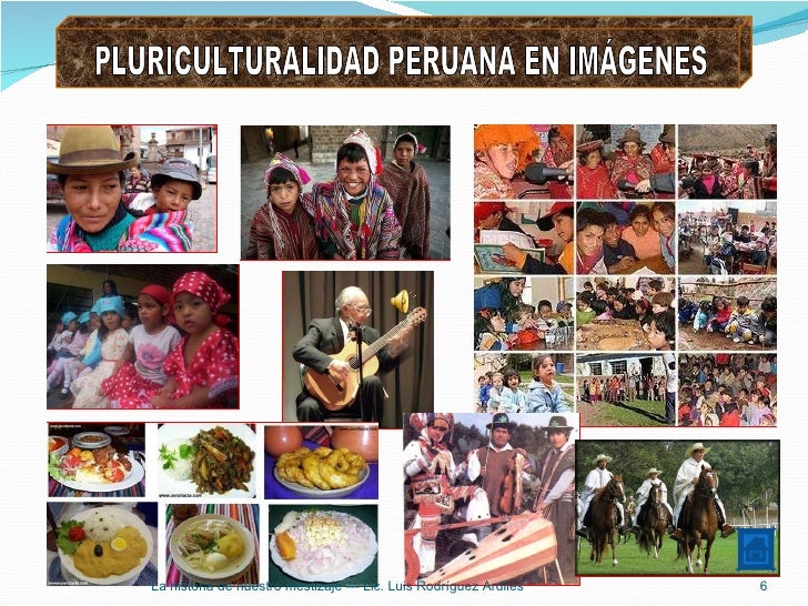 Resultado de imagen para la pluriculturalidad en el peru