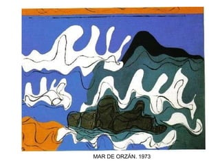 MAR DE ORZÁN. 1973 