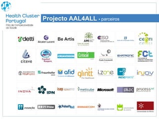 Projecto AAL4ALL ▪ parceiros


     Be Artis
 