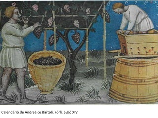 Calendario de Andrea de Bartoli. Forli. Siglo XIV
 