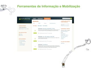 Ferramentas de Informação e Mobilização 