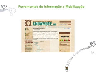 Ferramentas de Informação e Mobilização 