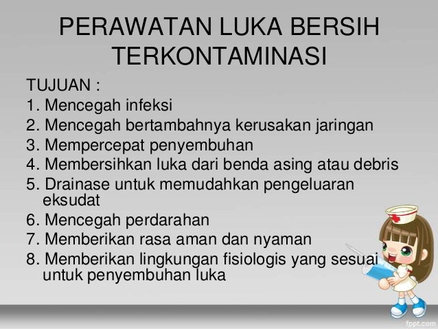 Luka Bersih Terkontaminasi
