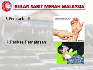 6. Periksa Nadi 7. Periksa Pernafasan 