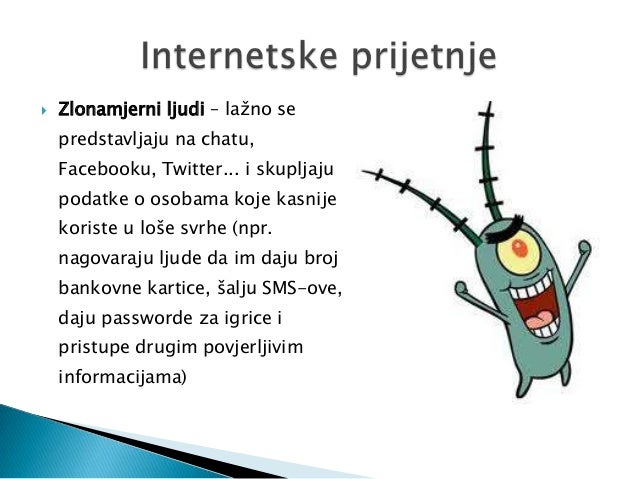 Sigurnost Djece Na Internetu