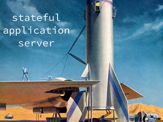 stateful
application
server
 