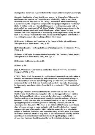 Commentary On Luke 1 By Matthew Henry PFTRST