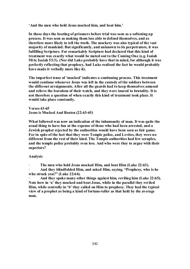 Luke 22 Commentary