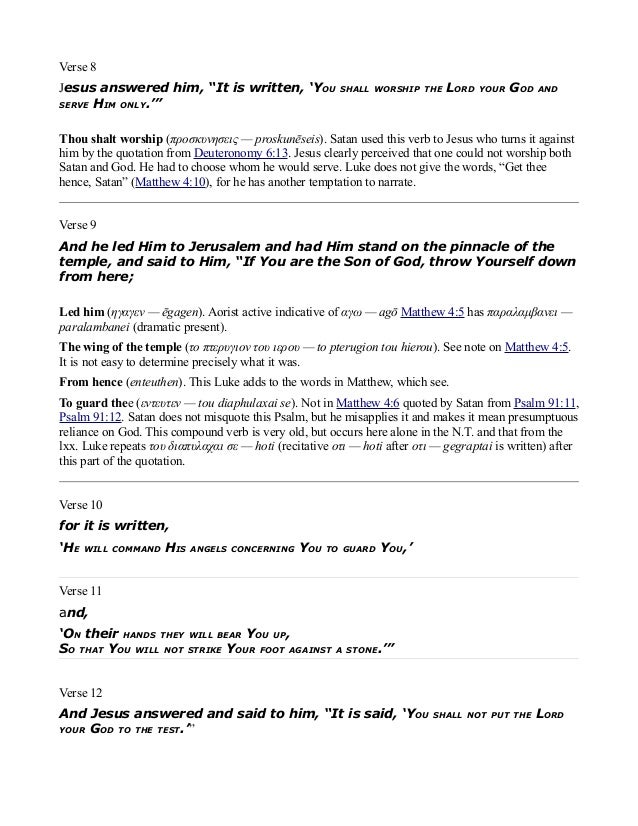 Reflection paper about temptation picture