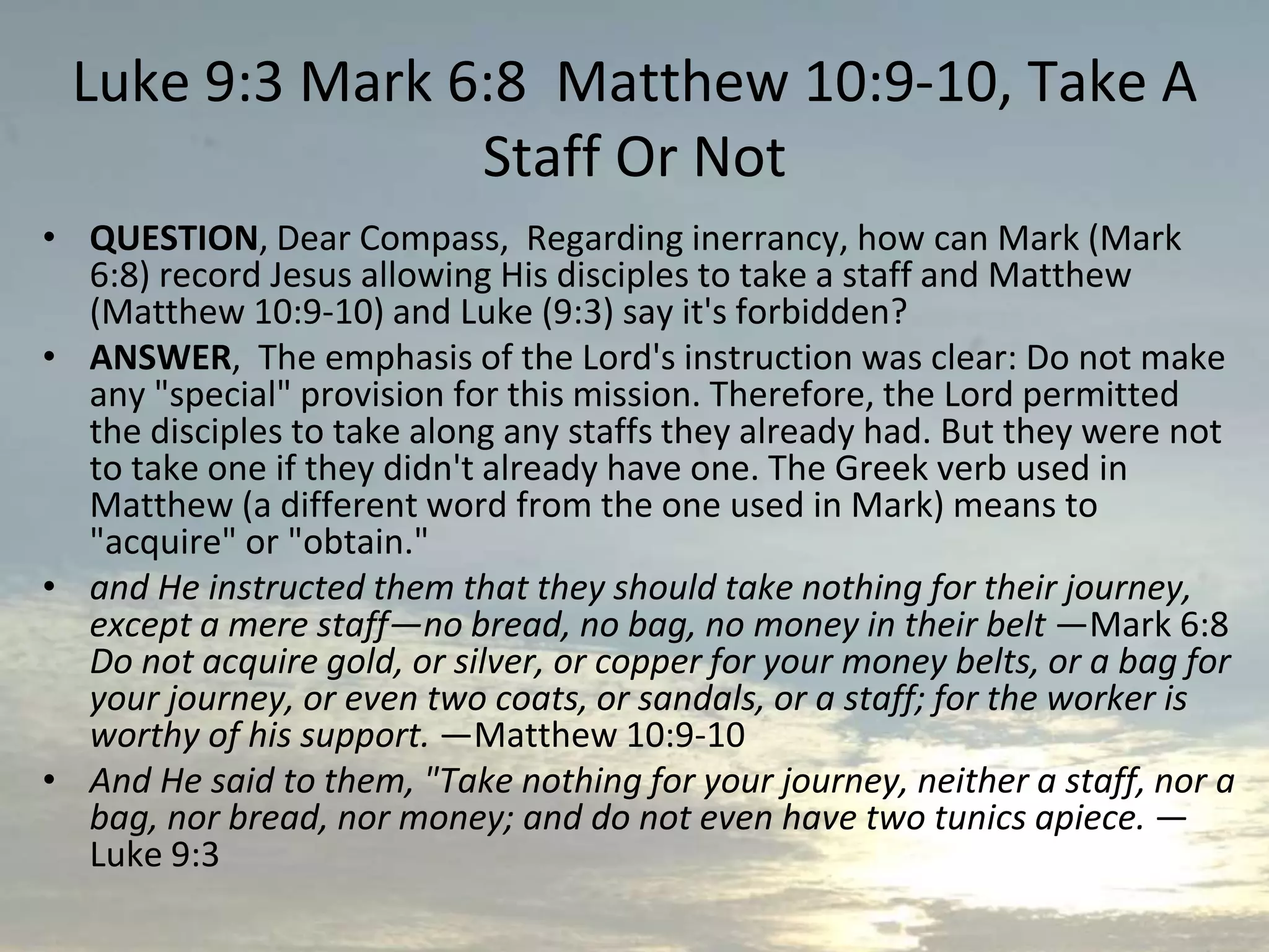 Luke 9, Herod the Tetrarch, Kingdom Of God or Heaven, if anyone wishes ...