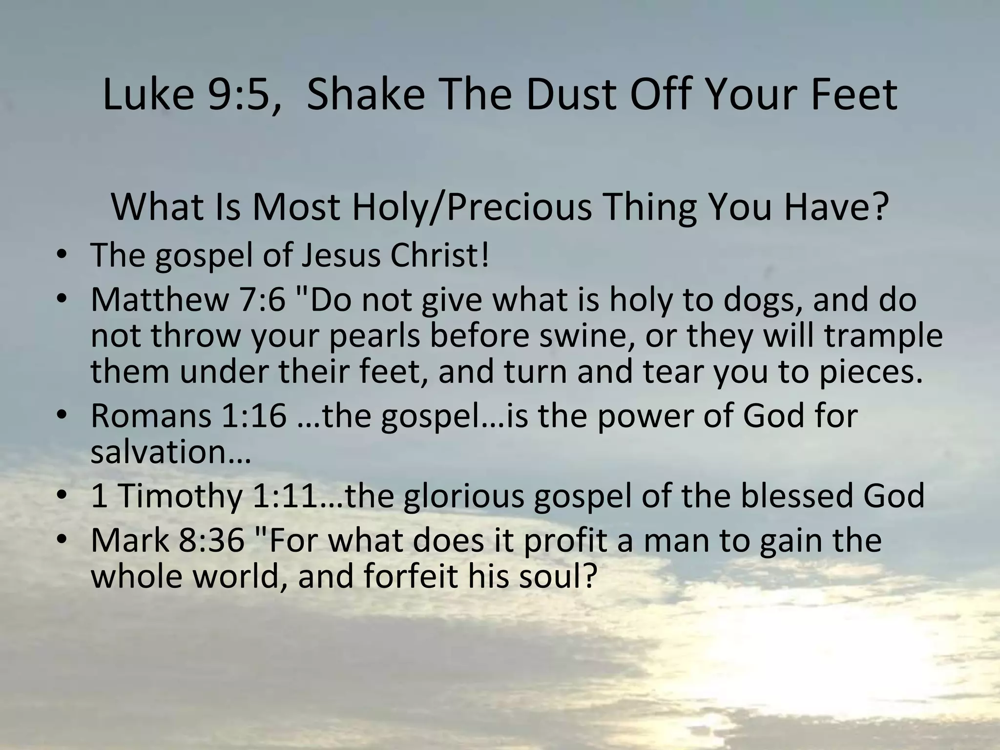 Luke 9, Herod the Tetrarch, Kingdom Of God or Heaven, if anyone wishes ...