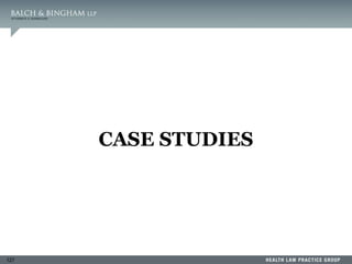 127
CASE STUDIES
 