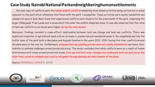 Land Use Planning: Conflict Management Tool in Pastoral Areas in Kenya