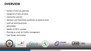 Land Use Planning: Conflict Management Tool in Pastoral Areas in Kenya