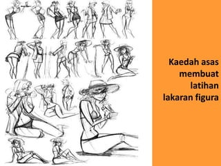Kaedah asas
    membuat
      latihan
lakaran figura
 