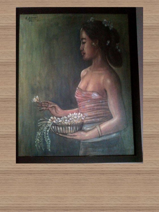 Menakjubkan 30 Gambar Lukisan Pemandangan Sawah Padi - Kumpulan Gambar