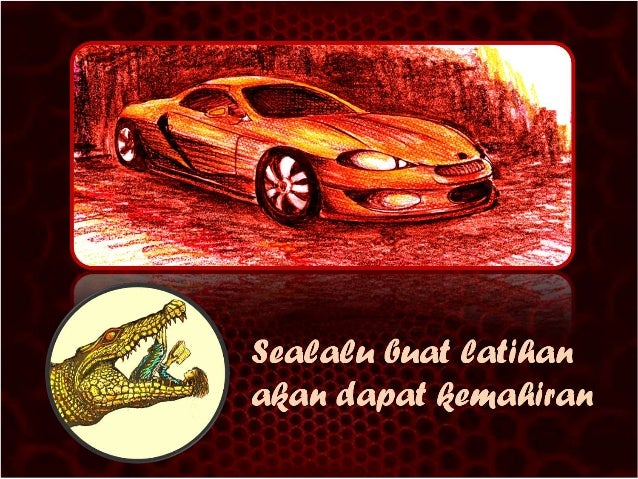 Lukisan Reka Bentuk Kereta