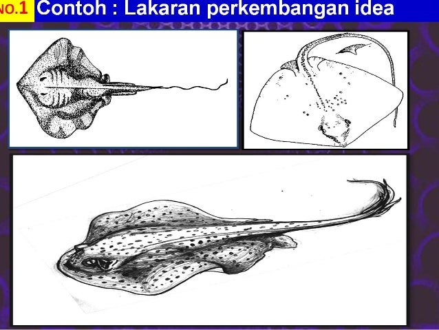 Lukisan Reka Bentuk Kereta