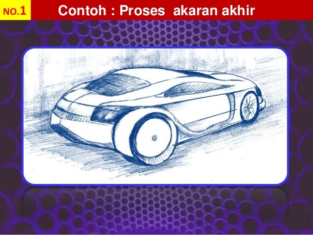 Lukisan Reka Bentuk Kereta