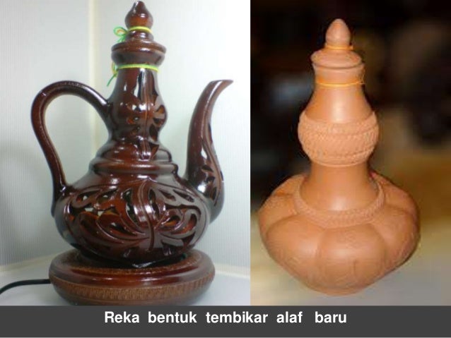 Lukisan Reka Bentuk Tembikar