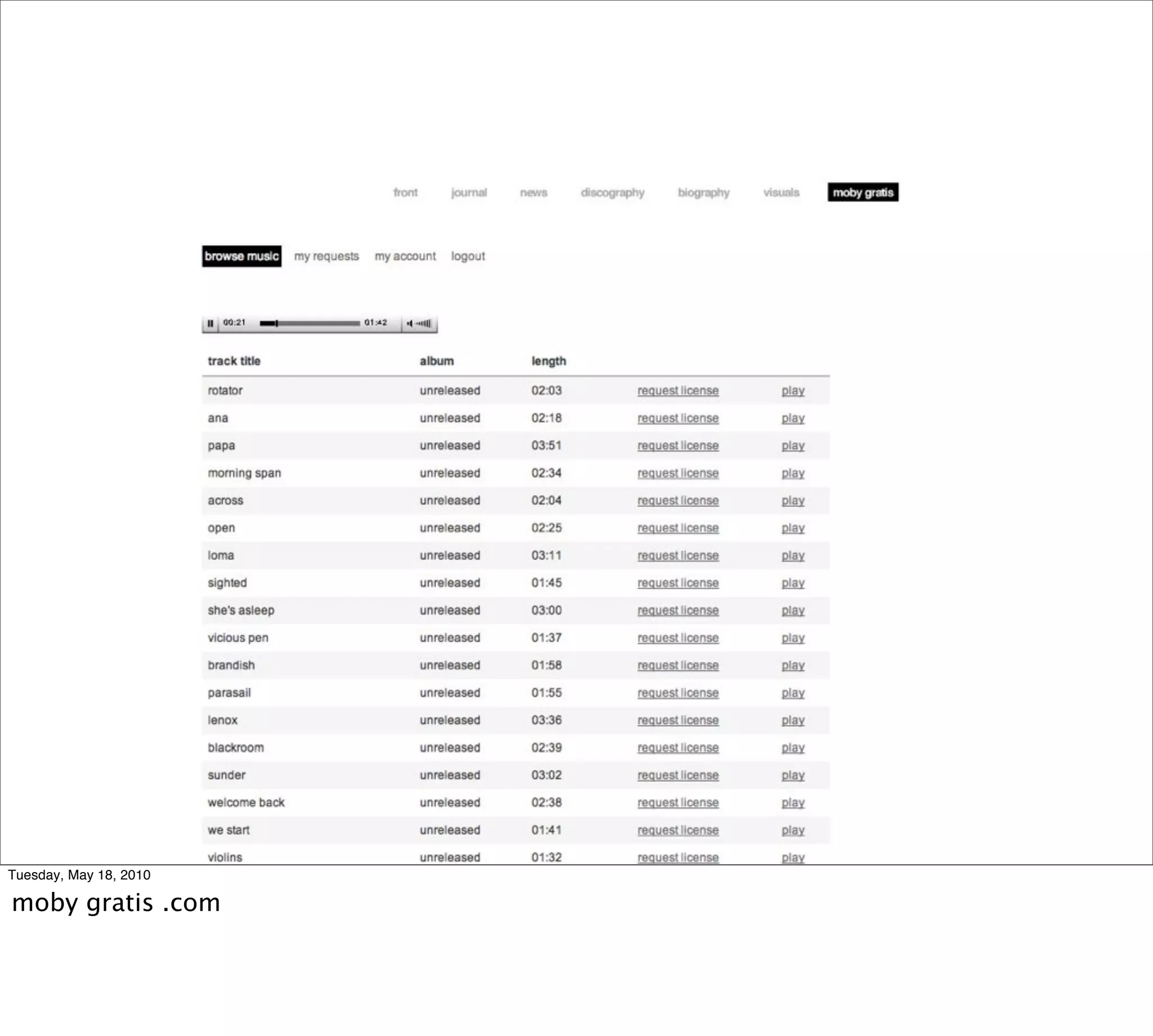 Tuesday, May 18, 2010

moby gratis .com
 