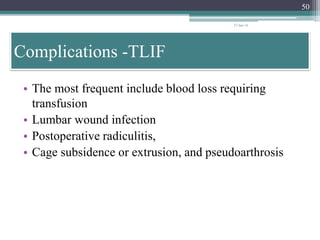 lumbar-interbody-fusionindications-techniques-and-complications ...