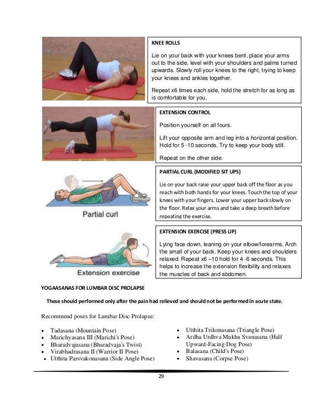 Lumbar disc prolapse